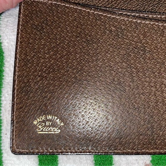 EUC AUTH Gucci Sherry Line Leather Wallet *VINTAGE* - Picture 3 of 6